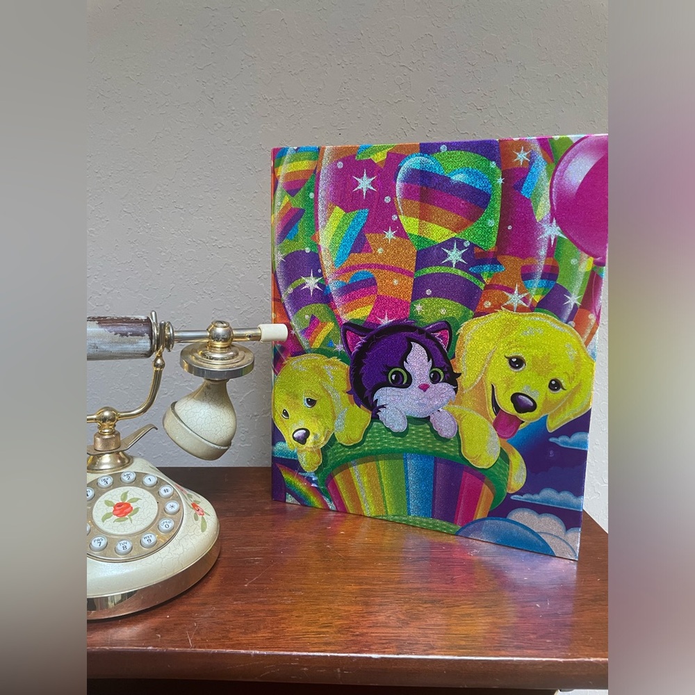 Vintage Lisa Frank Binder